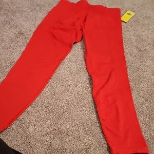 Bright Red Leggings